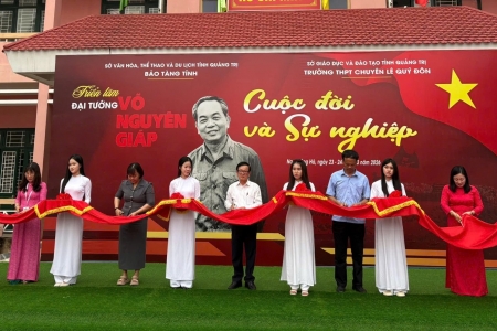 Quảng Trị: Khai mạc triển lãm Đại tướng Võ Nguyên Giáp - Cuộc đời và sự nghiệp