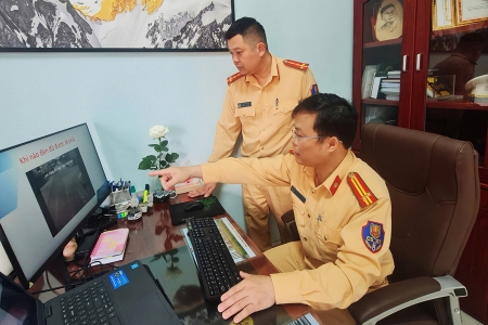 Cảnh sát giao thông Bắc Ninh tuyên truyền an toàn giao thông trên nền tảng số