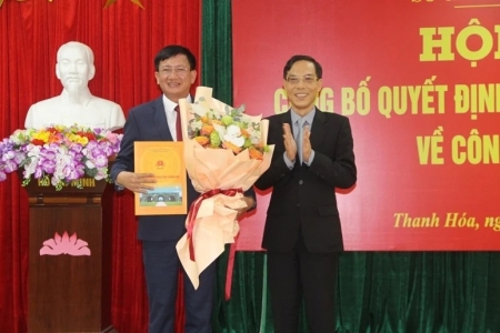 Sở Giáo dục và Đào tạo Thanh Hóa công bố quyết định về công tác cán bộ