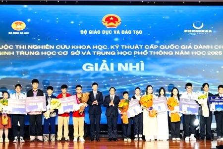 Học sinh Lạng Sơn giành 2 giải Nhì tại cuộc thi khoa học kỹ thuật quốc gia