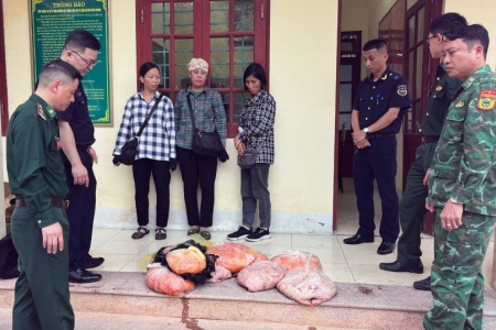Ngăn chặn gần 1 tạ thực phẩm bẩn tuồn qua cửa khẩu Lào Cai