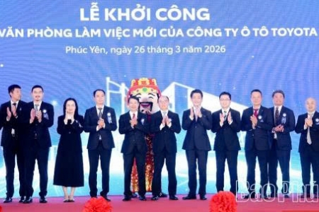 Toyota Việt Nam xây dựng tổ hợp văn phòng mới, mở rộng hiện diện tại Phú Thọ
