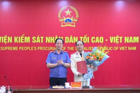 Công bố quyết định bổ nhiệm Phó Tổng Biên tập Báo Bảo vệ Pháp luật