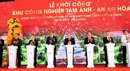 Đà Nẵng: Khởi công dự án Khu công nghiệp Tam Anh - An An Hòa