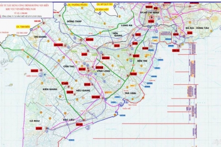 Đồng Tháp thúc đẩy tuyến đường ven biển hơn 7.000 tỷ đồng, tăng tốc kết nối liên vùng