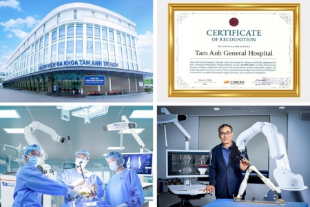 Việt Nam lần đầu có Robot AI thay khớp chuẩn xác và an toàn vượt trội