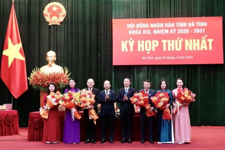Hà Tĩnh: Kiện toàn các chức danh lãnh đạo chủ chốt HĐND, UBND tỉnh