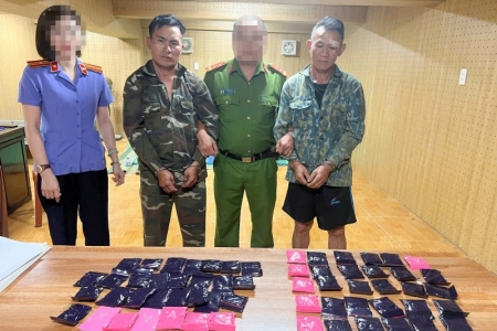 Sơn La: Phát hiện, bắt giữ 2 vụ vận chuyển trên 72.000 viên ma tuý qua biên giới