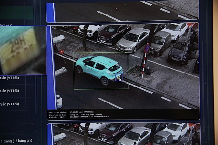 CSGT Hà Nội ứng dụng hệ thống 2.000 camera AI xử lý xe dừng đỗ trái phép 24/24h
