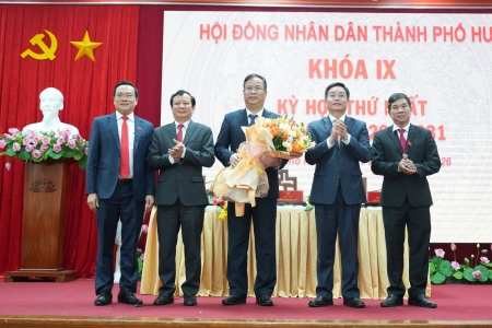 Huế: Phó Bí thư Thường trực Thành ủy được bầu giữ chức Chủ tịch HĐND thành phố