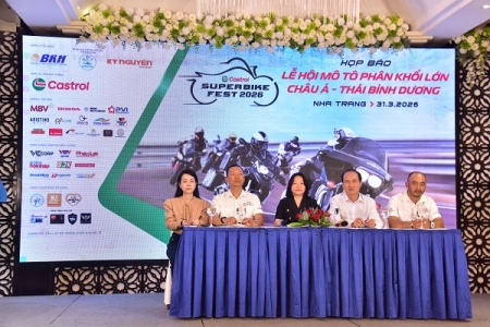 Hơn 2.000 biker sẽ hội tụ tại Lễ hội mô tô phân khối lớn châu Á – Thái Bình Dương Castrol Super bike Fest 2026