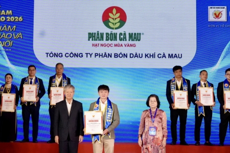 PVCFC giữ vững danh hiệu Hàng Việt Nam chất lượng cao năm 2026
