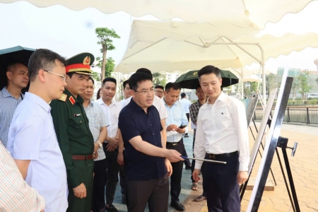 Lào Cai: Kiểm tra tiến độ các dự án đô thị, nhà ở xã hội tại phường Âu Lâu