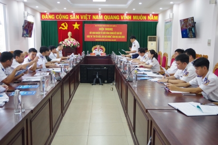 Vùng Cảnh sát biển 3 tổ chức rút kinh nghiệm triển khai thí điểm Vòng chung kết khu vực Cuộc thi “Em yêu biển, đảo quê hương”