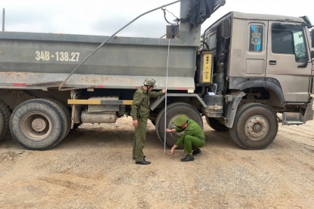 Công an xã Tuệ Tĩnh triển khai đợt tuyên truyền, rà soát phương tiện bảo đảm trật tự an toàn giao thông