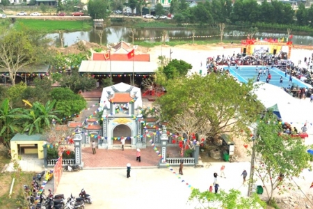 Nghệ An: Về thăm xã Bình Minh để biết thêm Lễ hội đền Canh