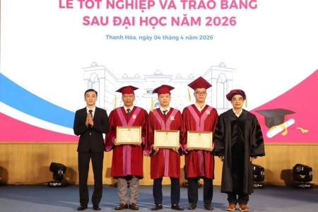 Trường Đại học Y Hà Nội tổ chức Lễ tốt nghiệp và trao bằng sau đại học năm 2026 tại phân hiệu Thanh Hóa
