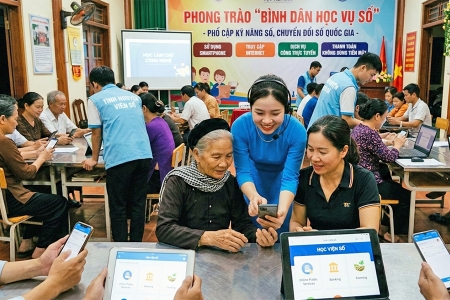 Bắc Ninh triển khai Phong trào “Bình dân học vụ số” năm 2026