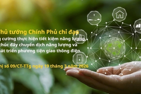 Một số mục tiêu lớn về tiết kiệm năng lượng, chuyển dịch năng lượng và phát triển phương tiện giao thông điện