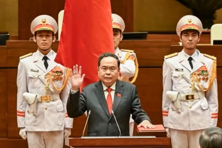 Điện và thư chúc mừng đồng chí Trần Thanh Mẫn được bầu giữ chức Chủ tịch Quốc hội khóa XVI