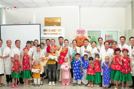 Huế: Ghép tủy thành công cho 3 bệnh nhi mắc Thalassemia và u nguyên bào thần kinh