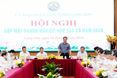 Lạng Sơn đồng hành cùng doanh nghiệp, hợp tác xã tháo gỡ khó khăn, thúc đẩy phát triển