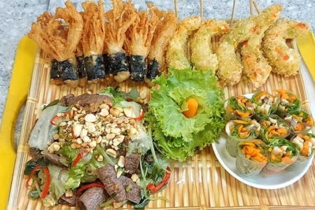 Món chay tứ quý - Hương vị thanh đạm