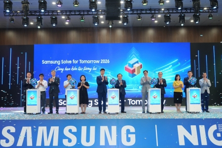 Khởi động Chương trình Samsung Solve for Tomorrow 2026 - Thúc đẩy giáo dục STEM gắn với phát triển xã hội bền vững