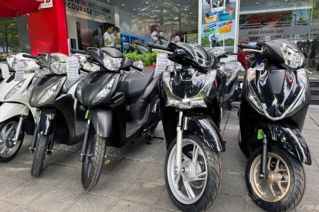 Xe máy xăng ghi nhận đà tăng trưởng trong quý I/2026