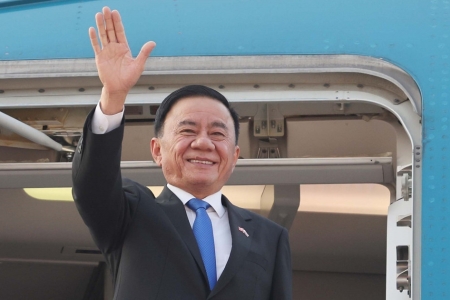 Thường trực Ban Bí thư Trần Cẩm Tú về tới Hà Nội, kết thúc tốt đẹp chuyến thăm Lào và Campuchia