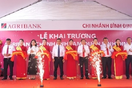 Gia Lai khai trương Agribank Chi nhánh Tam Quan