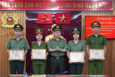 Tổng kết, trao giải cuộc thi viết tìm hiểu 80 năm Ngày truyền thống lực lượng Tham mưu Công an nhân dân