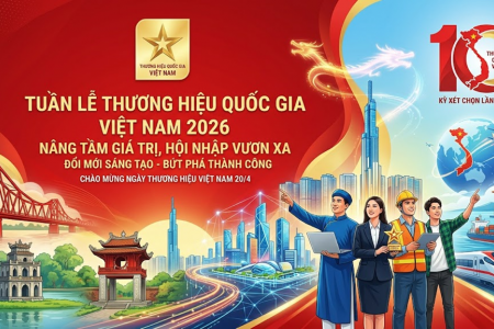 Tuần lễ Thương hiệu quốc gia Việt Nam 2026: Lan tỏa giá trị, nâng tầm doanh nghiệp Việt