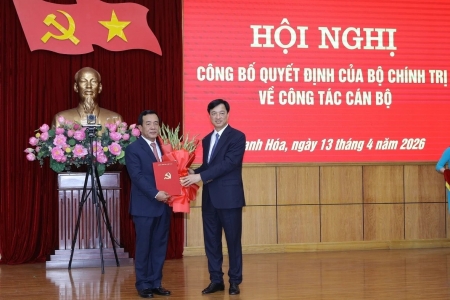 Bộ Chính trị điều động Thượng tướng Lê Đức Thái giữ chức Bí thư Tỉnh ủy Thanh Hóa