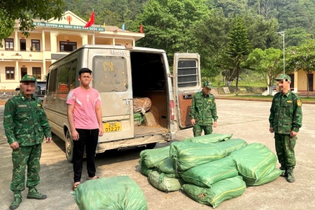 Cao Bằng: Bắt giữ nhiều vụ vận chuyển hàng hóa không rõ nguồn gốc trên tuyến biên giới