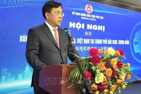 Phú Thọ xúc tiến đầu tư, mở rộng hợp tác với doanh nghiệp Trung Quốc
