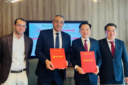 Vinachem hợp tác Kayan for International Trade đảm bảo an ninh nguyên liệu phân bón