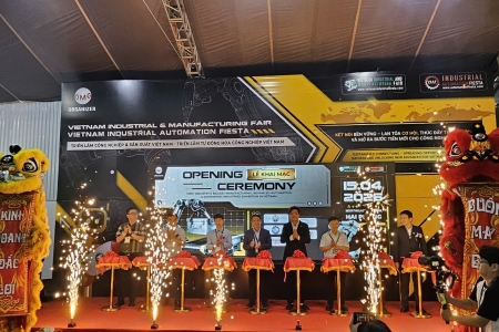 Gần 300 gian hàng tại Triển lãm Công nghiệp và Sản xuất vàTriển lãm Tự động hóa Công nghiệp Việt Nam 2026