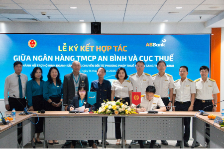ABBank hợp tác với Cục Thuế: Người nộp thuế được đơn giản hóa quy trình, dễ dàng kê khai, nộp thuế điện tử