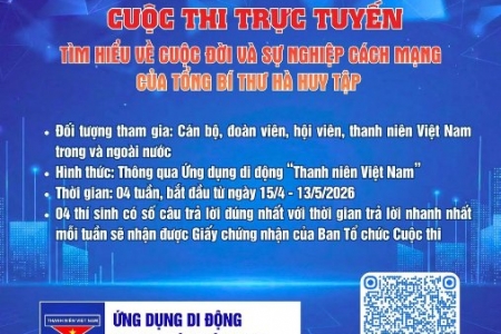 Hà Tĩnh tổ chức thi trực tuyến tìm hiểu về Tổng Bí thư Hà Huy Tập