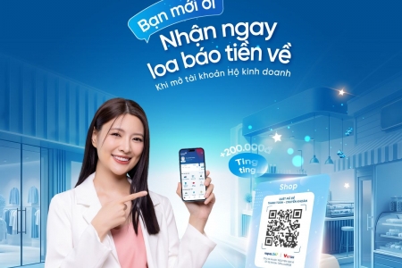 VietinBank hỗ trợ hộ kinh doanh chuyển đổi số, tặng loa thông báo tiền về