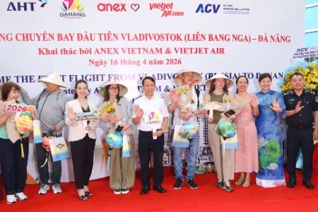 Đà Nẵng đón chuyến bay đầu tiên từ thị trường Nga