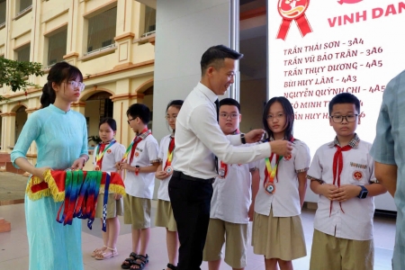 “Mở sách - Mở thế giới”: Ngày hội lan tỏa văn hóa đọc tại Trường Tiểu học Trần Nhân Tông