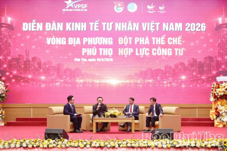 Phú Thọ mở màn vòng địa phương Diễn đàn Kinh tế tư nhân Việt Nam 2026