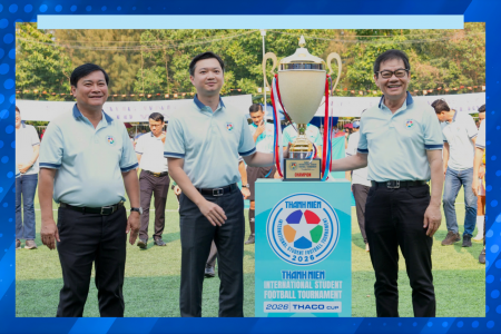 THACO đồng hành cùng giải bóng đá Thanh Niên sinh viên quốc tế lần II - 2026 cúp THACO