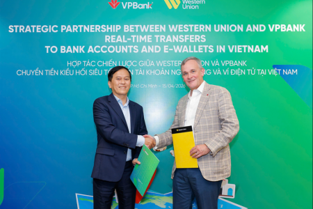 VPBank hợp tác Western Union triển khai dịch vụ nhận kiều hối siêu tốc vào ví điện tử và tài khoản ngân hàng tại Việt Nam