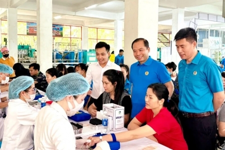 Thanh Hóa: Khám sức khỏe miễn phí cho đoàn viên, công nhân lao động