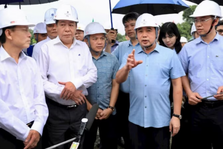 Bí thư Hà Nội Trần Đức Thắng kiểm tra loạt đại dự án giao thông