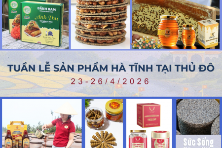 “Sức sống hàng Việt” số 5: Tuần lễ sản phẩm Hà Tĩnh tại Thủ đô