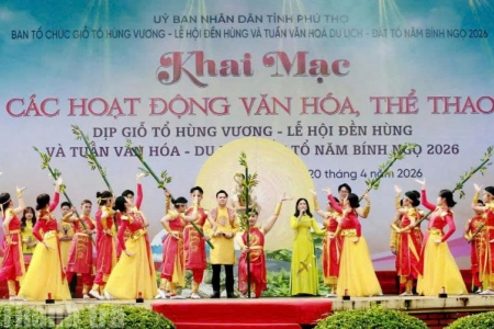 Khơi dậy giá trị Đất Tổ qua các hoạt động văn hóa, thể thao tại Đền Hùng 2026